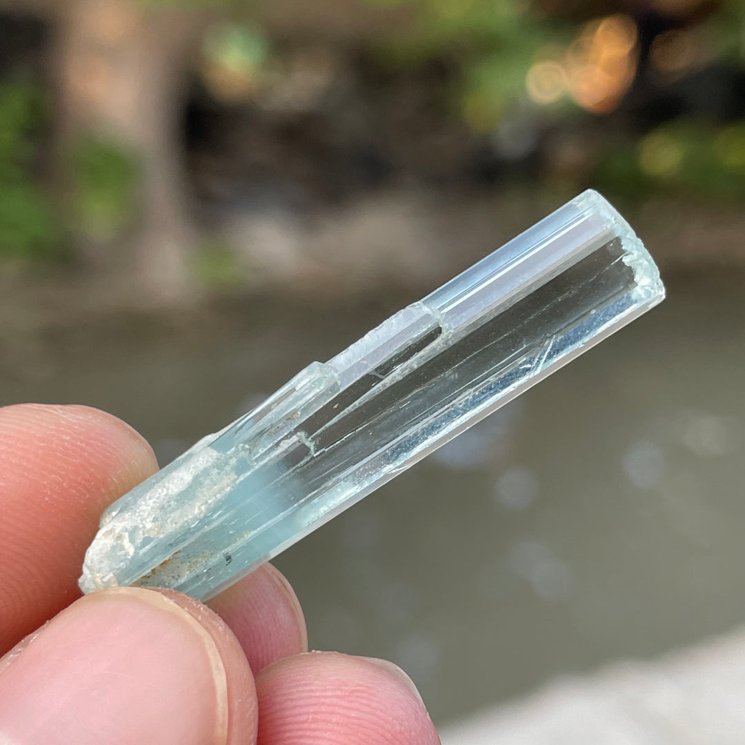 Natural Aquamarine Crystal 5.63g – Sky Blue Healing Stone from Pakistan