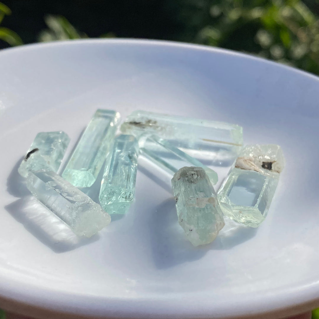 Natural Aquamarine 20 grams Crystals
