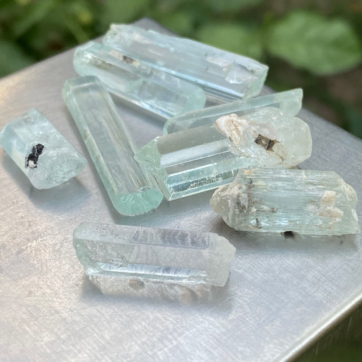 Natural Aquamarine 20 grams Crystals