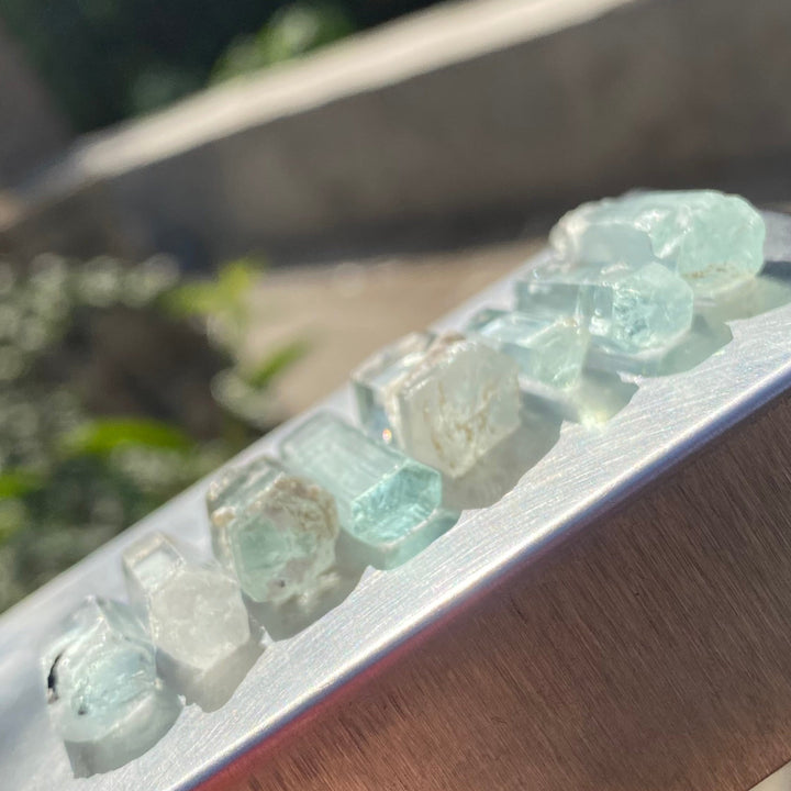 Natural Aquamarine 20 grams Crystals