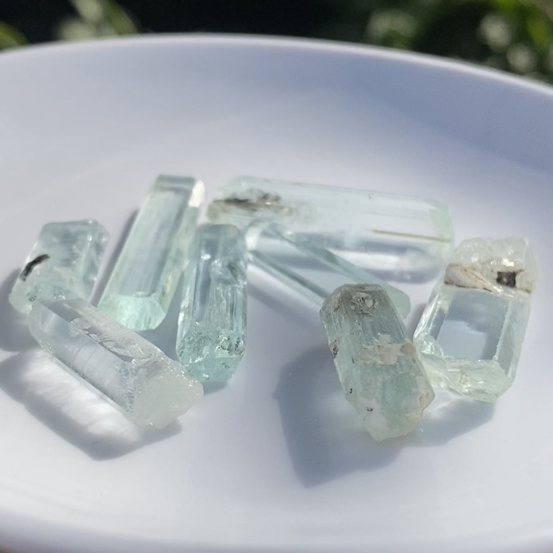 Natural Aquamarine 20 grams Crystals