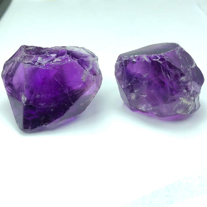 24 Grams Facet Rough Precious Purple Amethyst