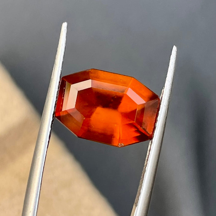 4 Carats Brownish Orange Hessonite Garnet - Noble Gemstones®