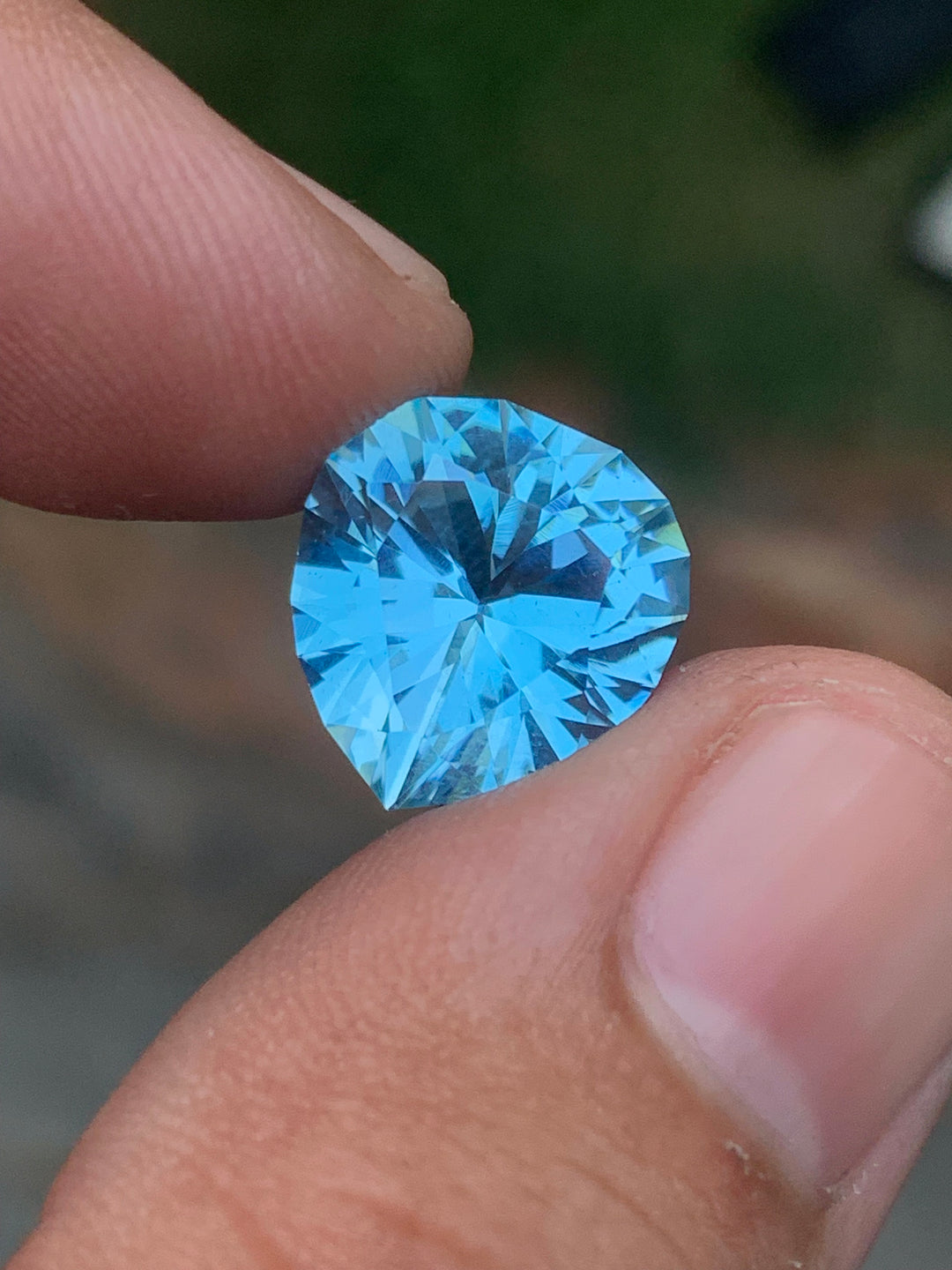 Blue Topaz Loose Stone Pear Shape