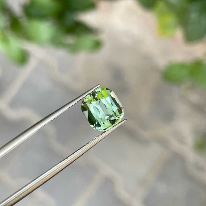 3 Carat Soft Green Natural Tourmaline – From Afghanistan