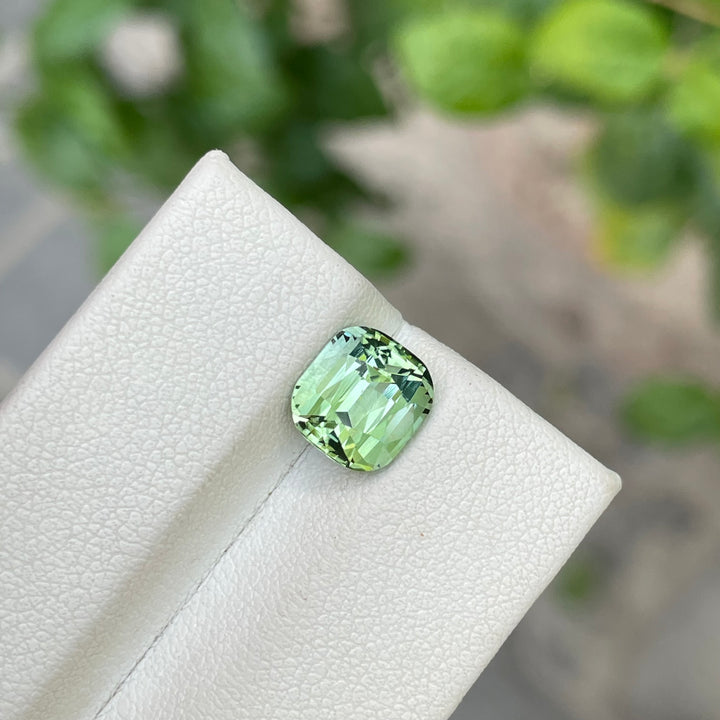 3 Carat Soft Green Natural Tourmaline – From Afghanistan
