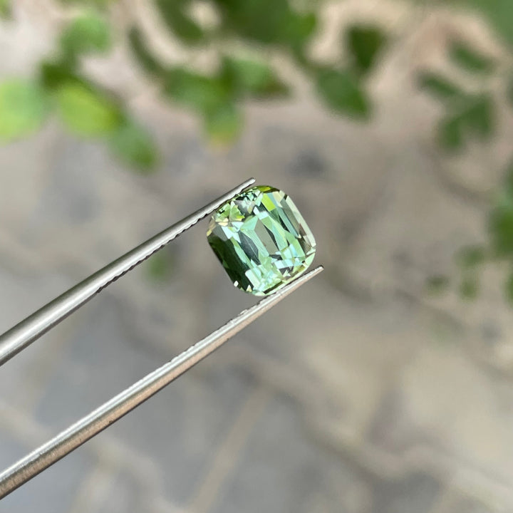 3 Carat Soft Green Natural Tourmaline – From Afghanistan