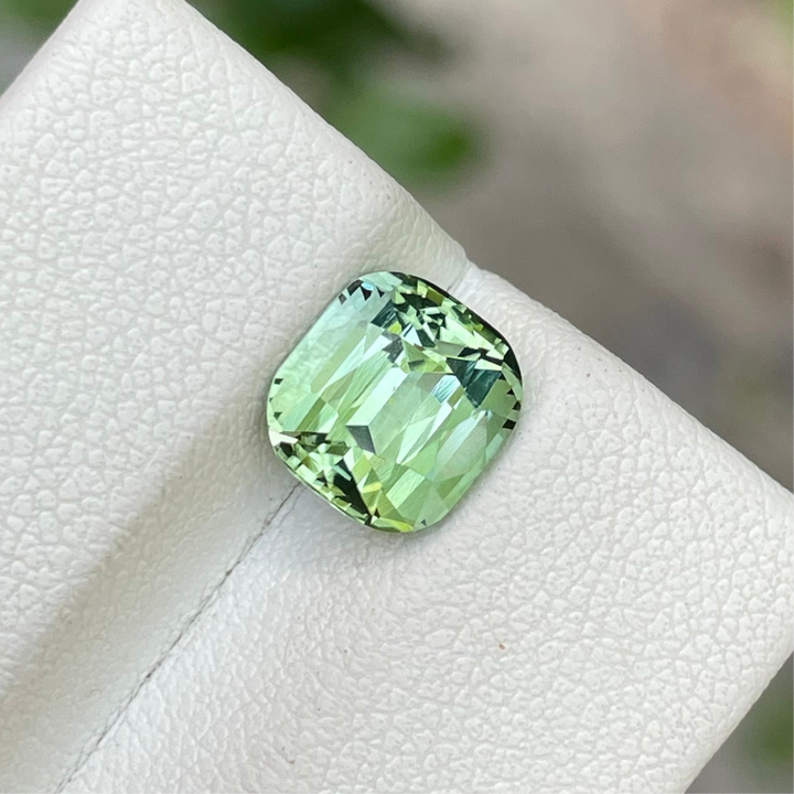 3 Carat Soft Green Natural Tourmaline – From Afghanistan