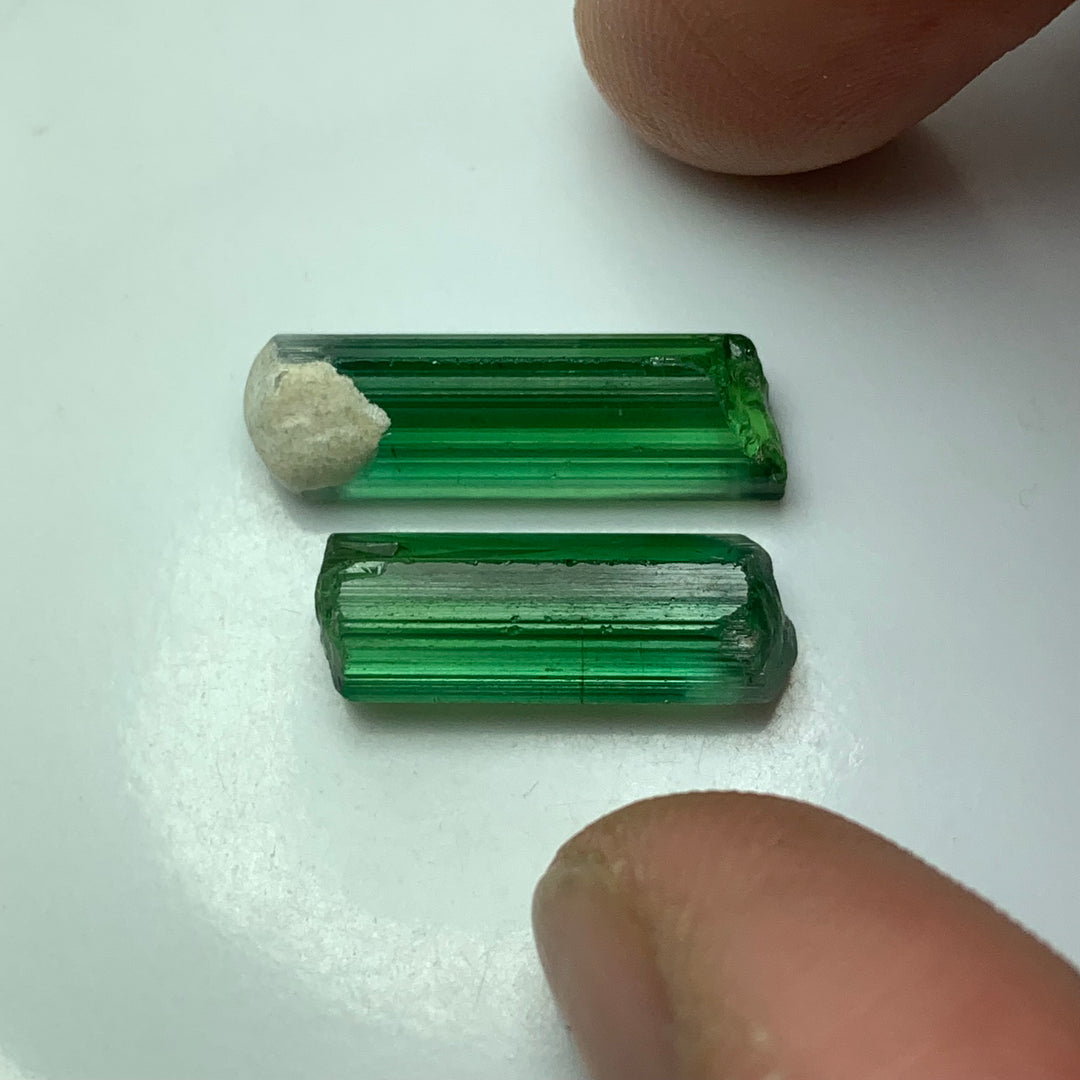 3.28 Grams Facet Rough Tourmalines