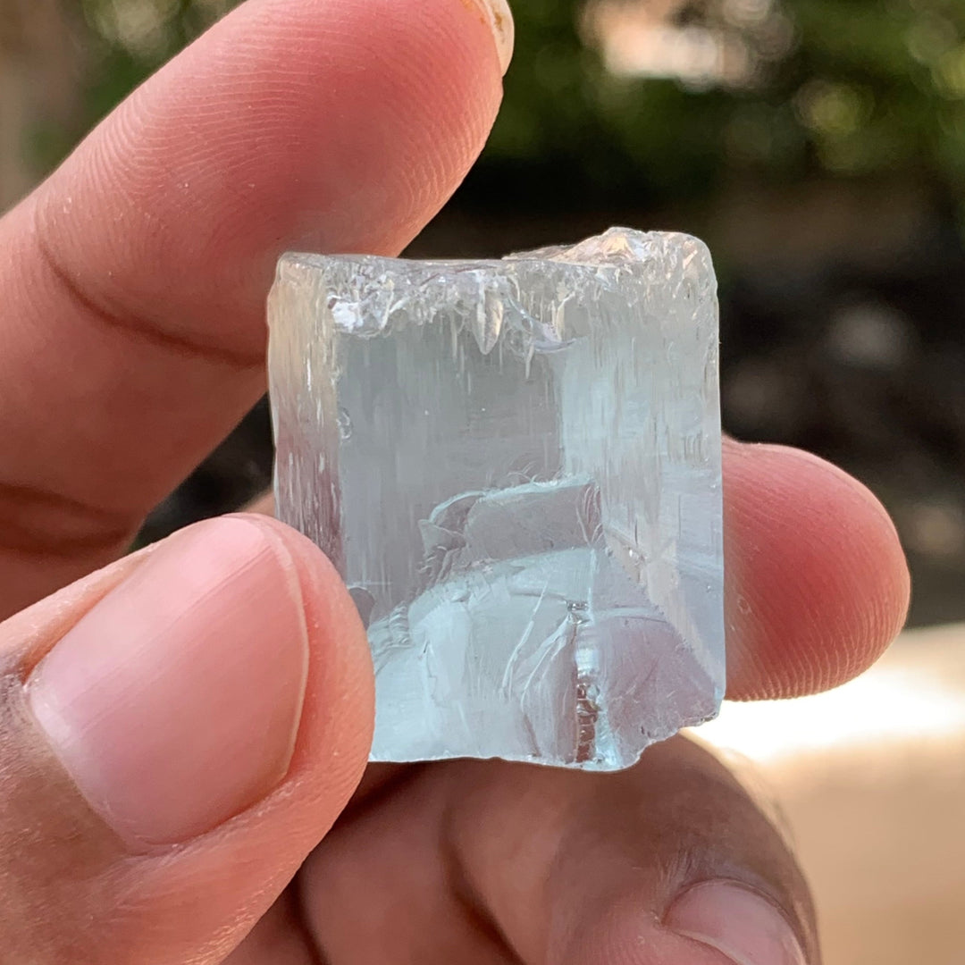 15.76 Grams Facet Rough High Quality Bluish Aquamarine