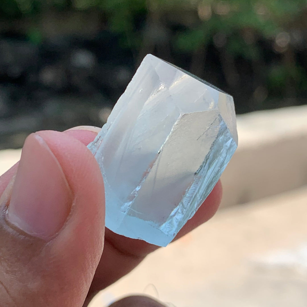 17.90 Grams Facet Rough High Quality Bluish Aquamarine