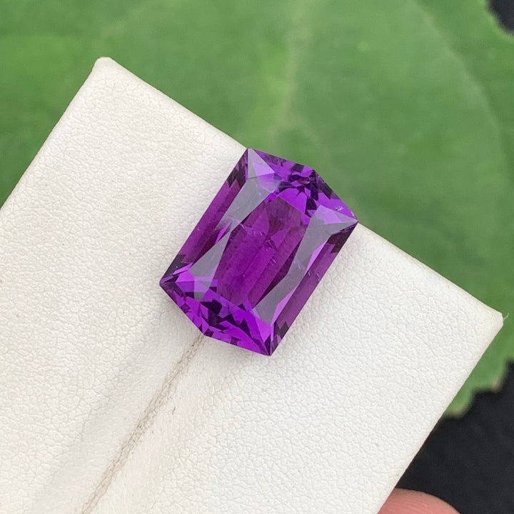 10.60 Carats Faceted Dark Amethyst