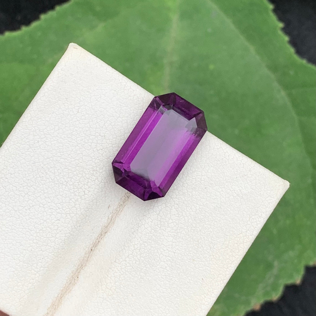 9.90 Carats Faceted Dark Amethyst