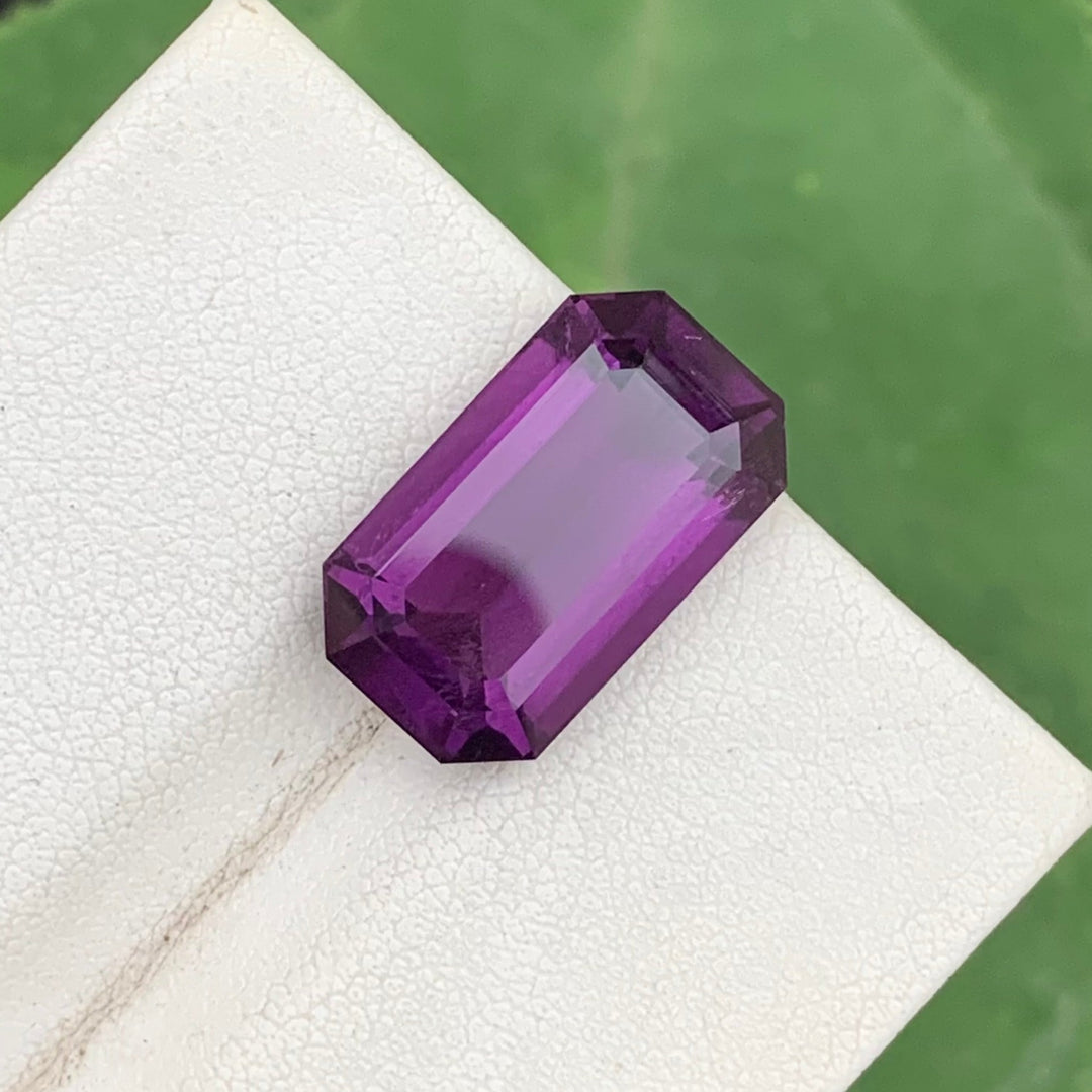 9.90 Carats Faceted Dark Amethyst