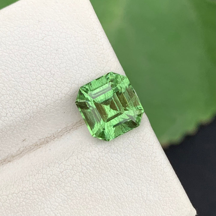 4.60 Carats Faceted Natural Rutile Peridot