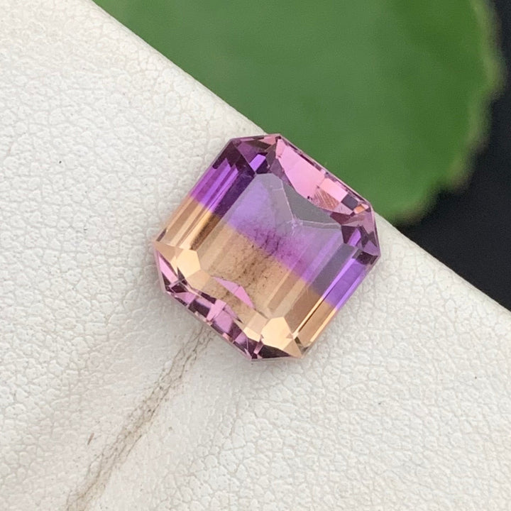 5.60 Carats Faceted Bi-Color Bolivian Ametrine