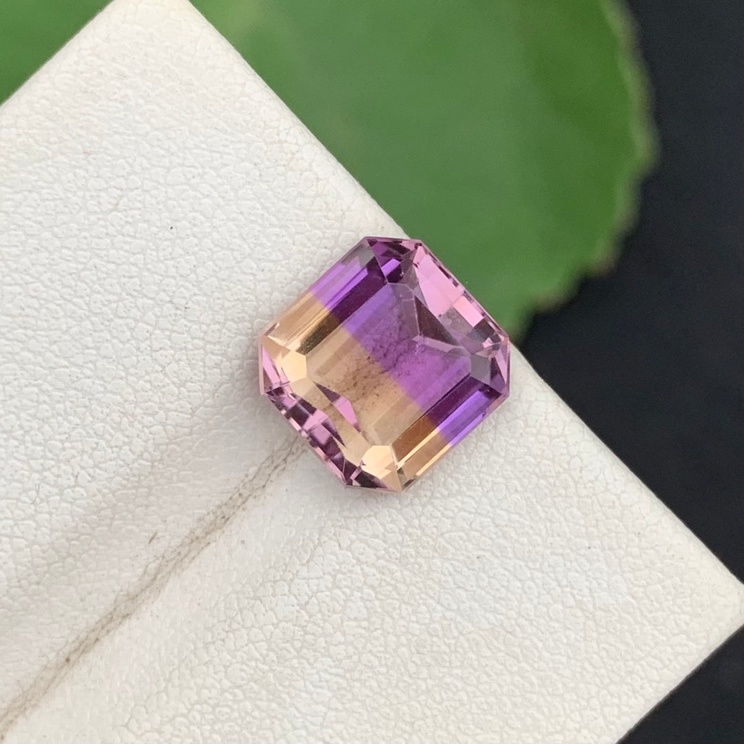 5.60 Carats Faceted Bi-Color Bolivian Ametrine