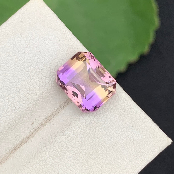 5.10 Carats Faceted Fancy Cut Bolivian Ametrine