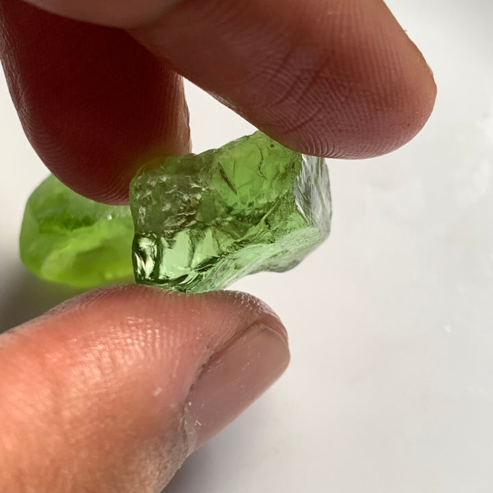 7.40 Grams Facet Grade Eye Clean Peridot