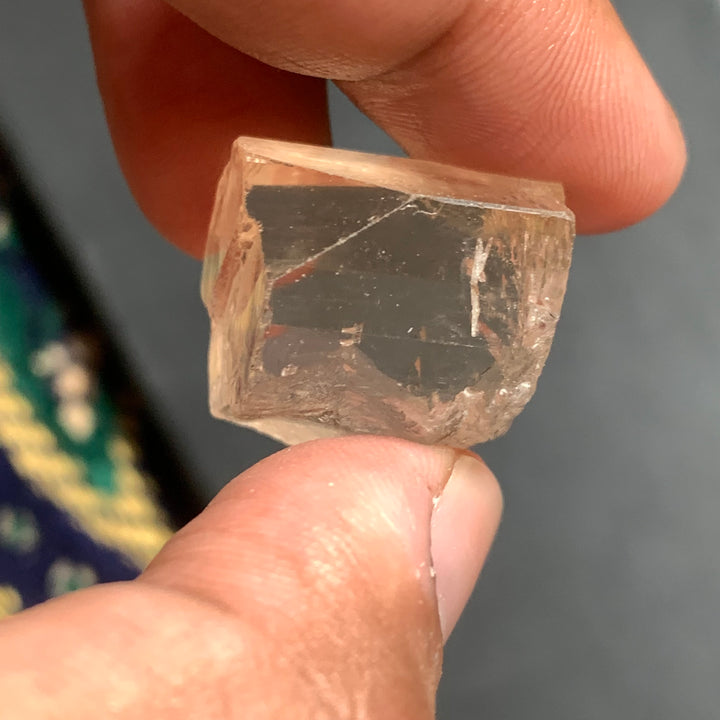 19.67 Grams Facet Rough Golden Topaz