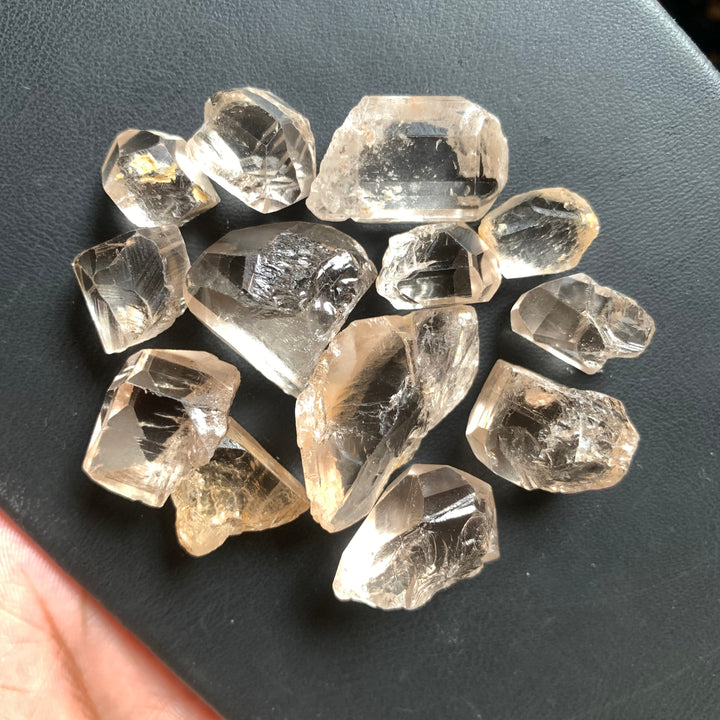 50 Grams Facet Rough Golden Topaz