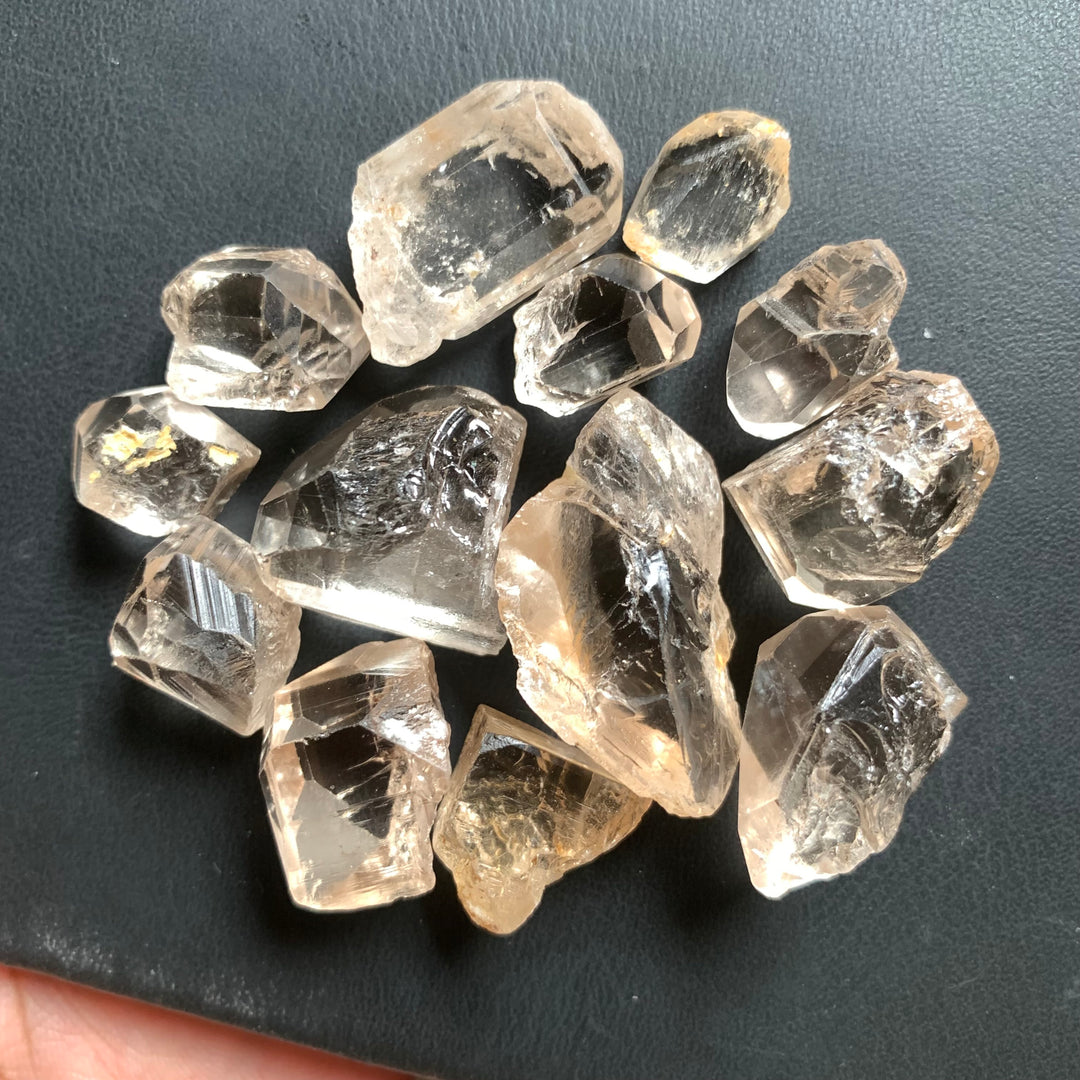 50 Grams Facet Rough Golden Topaz