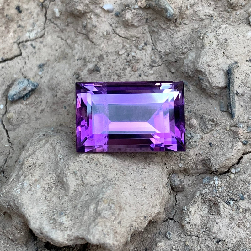 12.15 Carats Faceted Stunning Amethyst