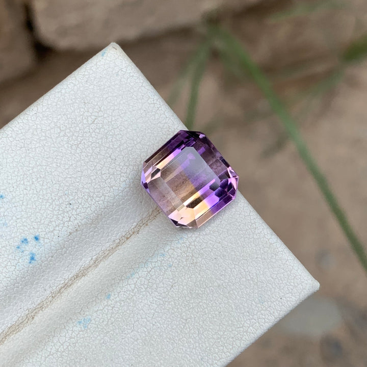 6 Carats Faceted Bolivian Semi-Precious Ametrine