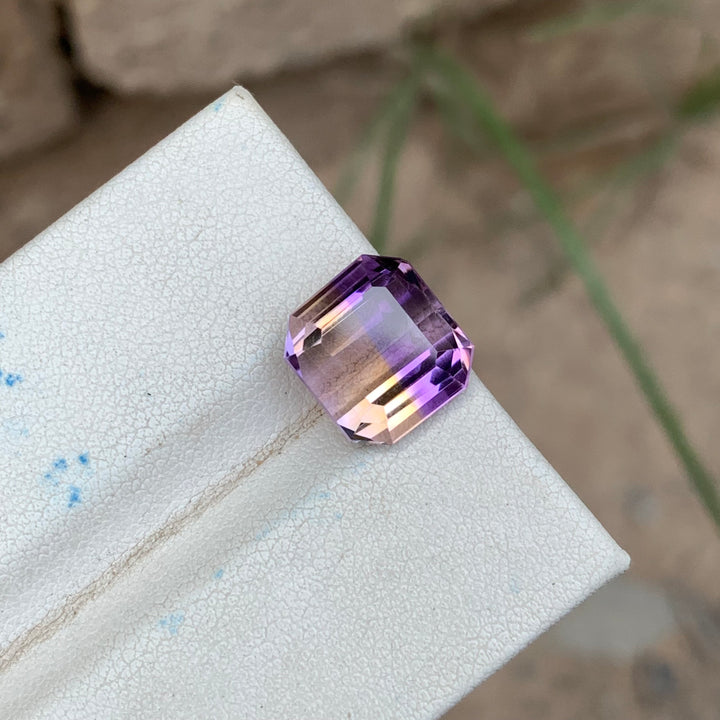 6 Carats Faceted Bolivian Semi-Precious Ametrine