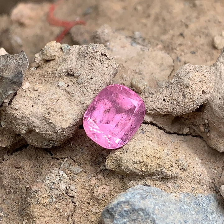 2.35 Carats Faceted Pink Tourmaline