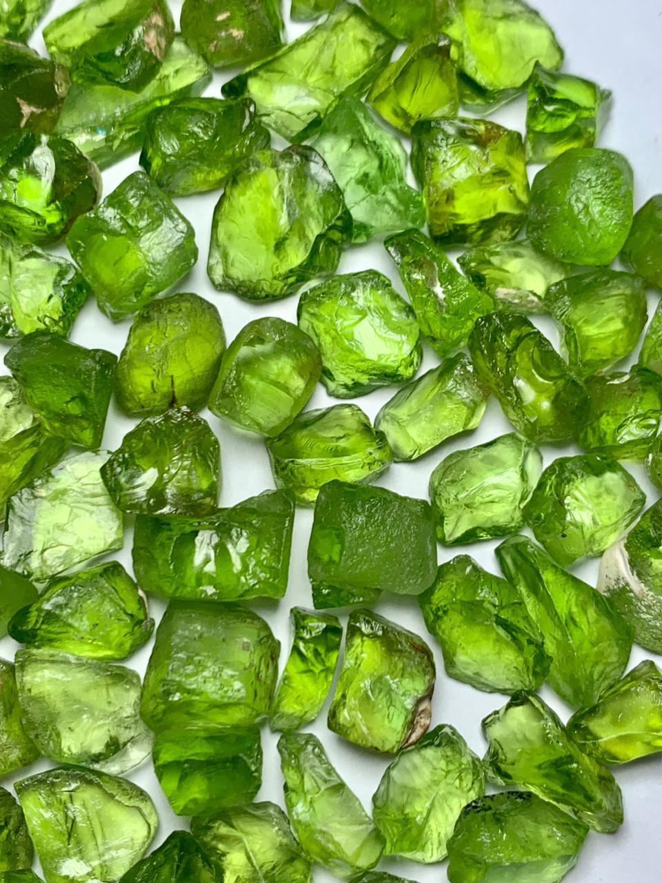 150 Grams Facet Rough Peridot