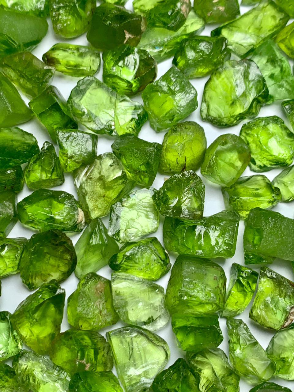 150 Grams Facet Rough Peridot