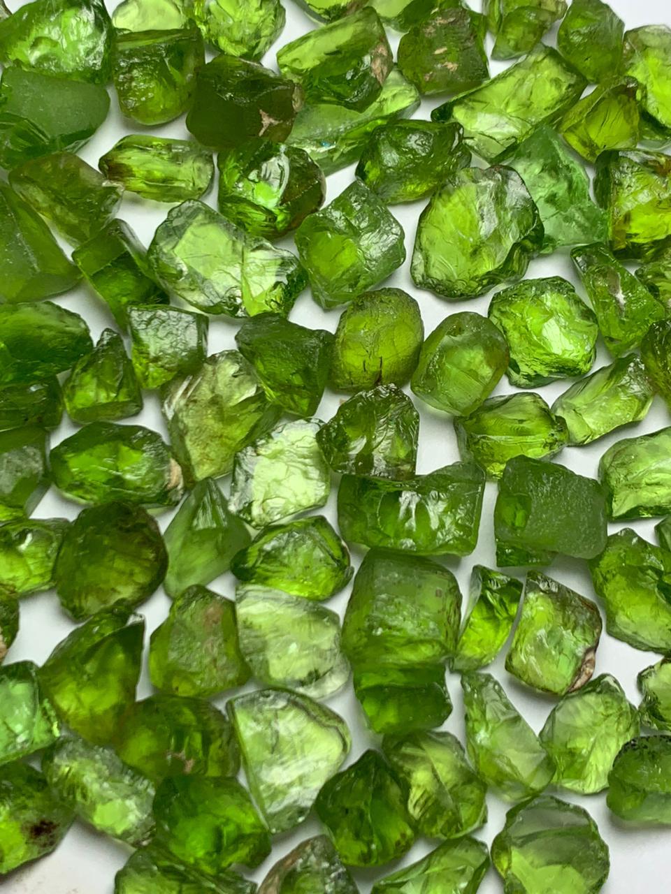 150 Grams Facet Rough Peridot