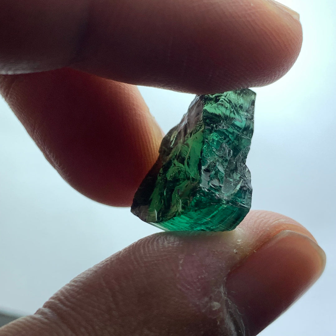 14.65 Carats Facet Rough Tourmaline