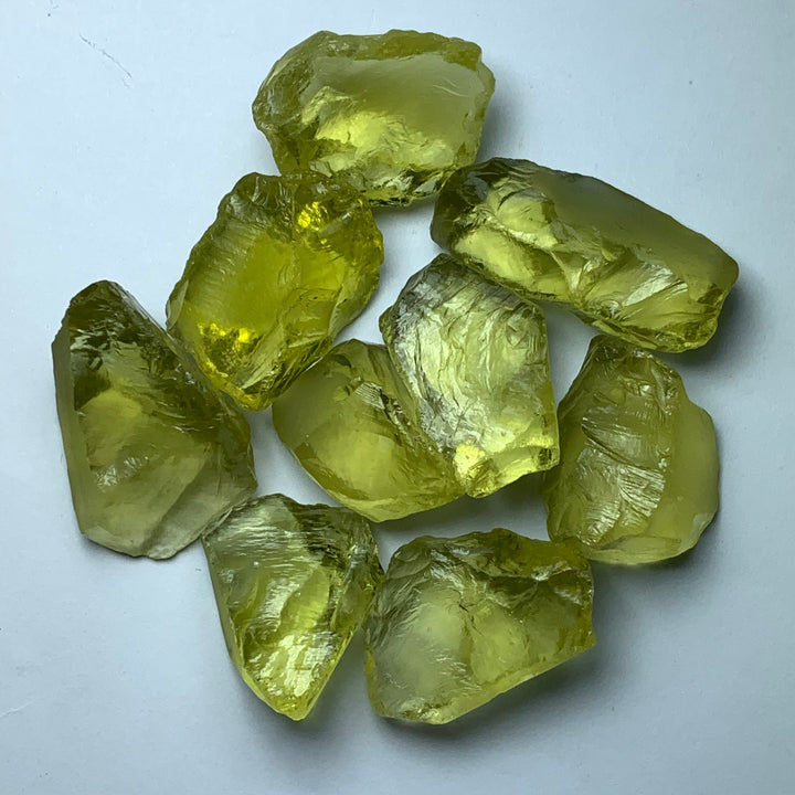 56.51 Grams Facet Rough Lemon Quartz