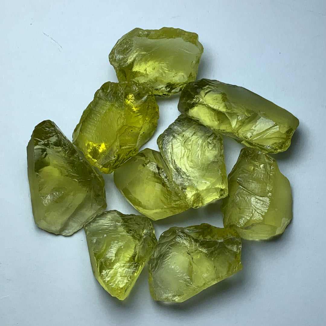 56.51 Grams Facet Rough Lemon Quartz