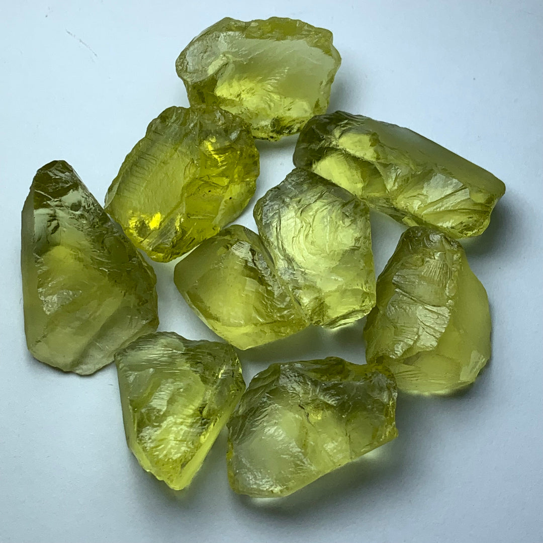 56.51 Grams Facet Rough Lemon Quartz