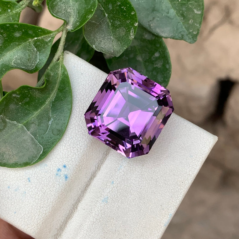 25.8 Carats Faceted African Amethyst