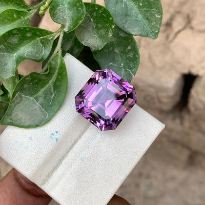 25.8 Carats Faceted African Amethyst