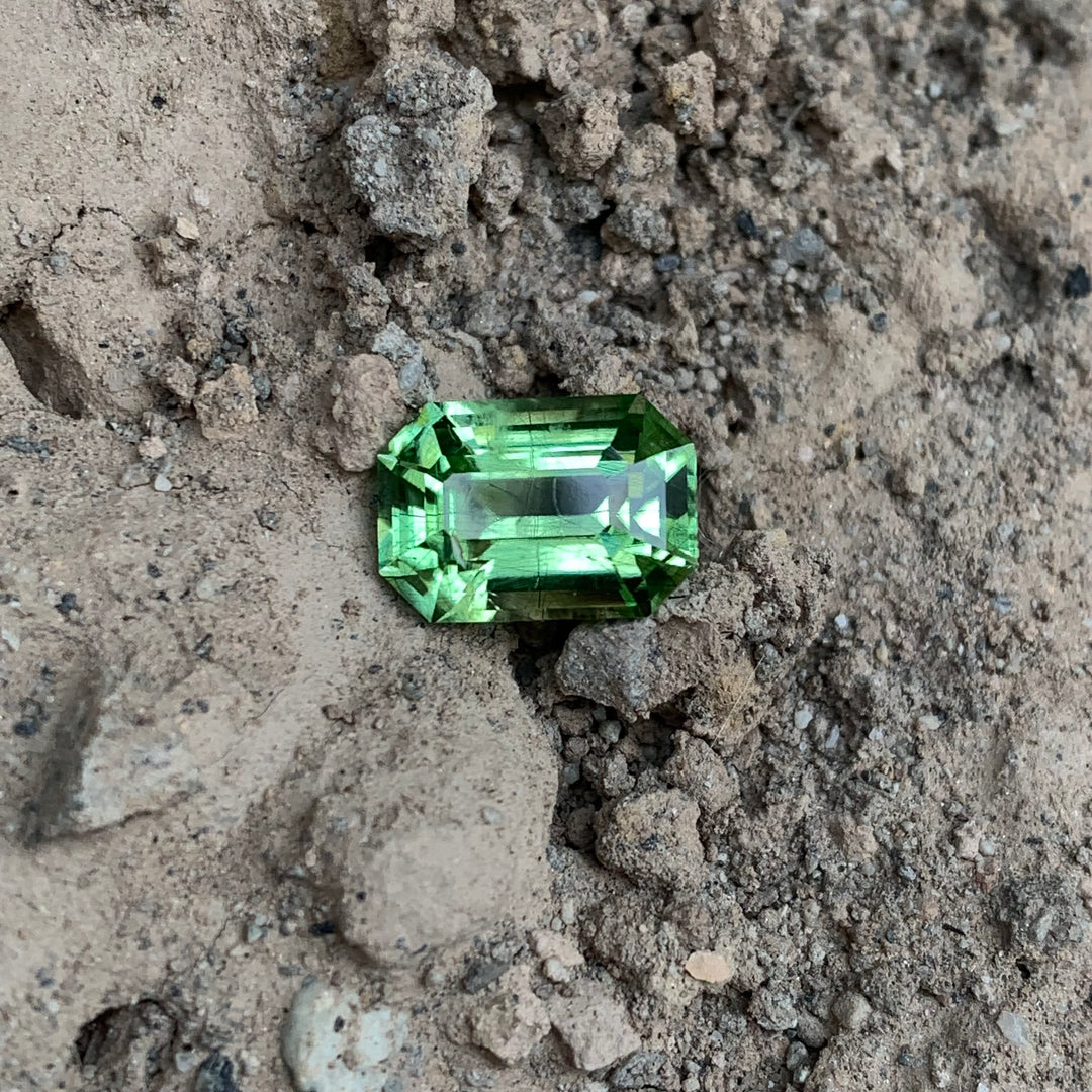 4.15 Carats Loose Rutile Peridot