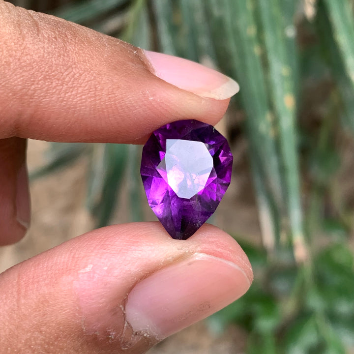 6.20 Carats Loose Fancy Cut Amethyst