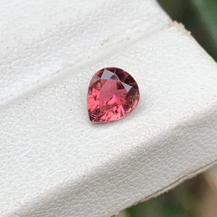 0.70 Carats Faceted Deep Pink Tourmaline