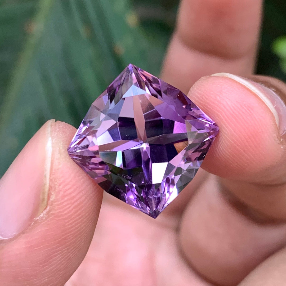 17.25 Carats Loose Fancy Cut Amethyst