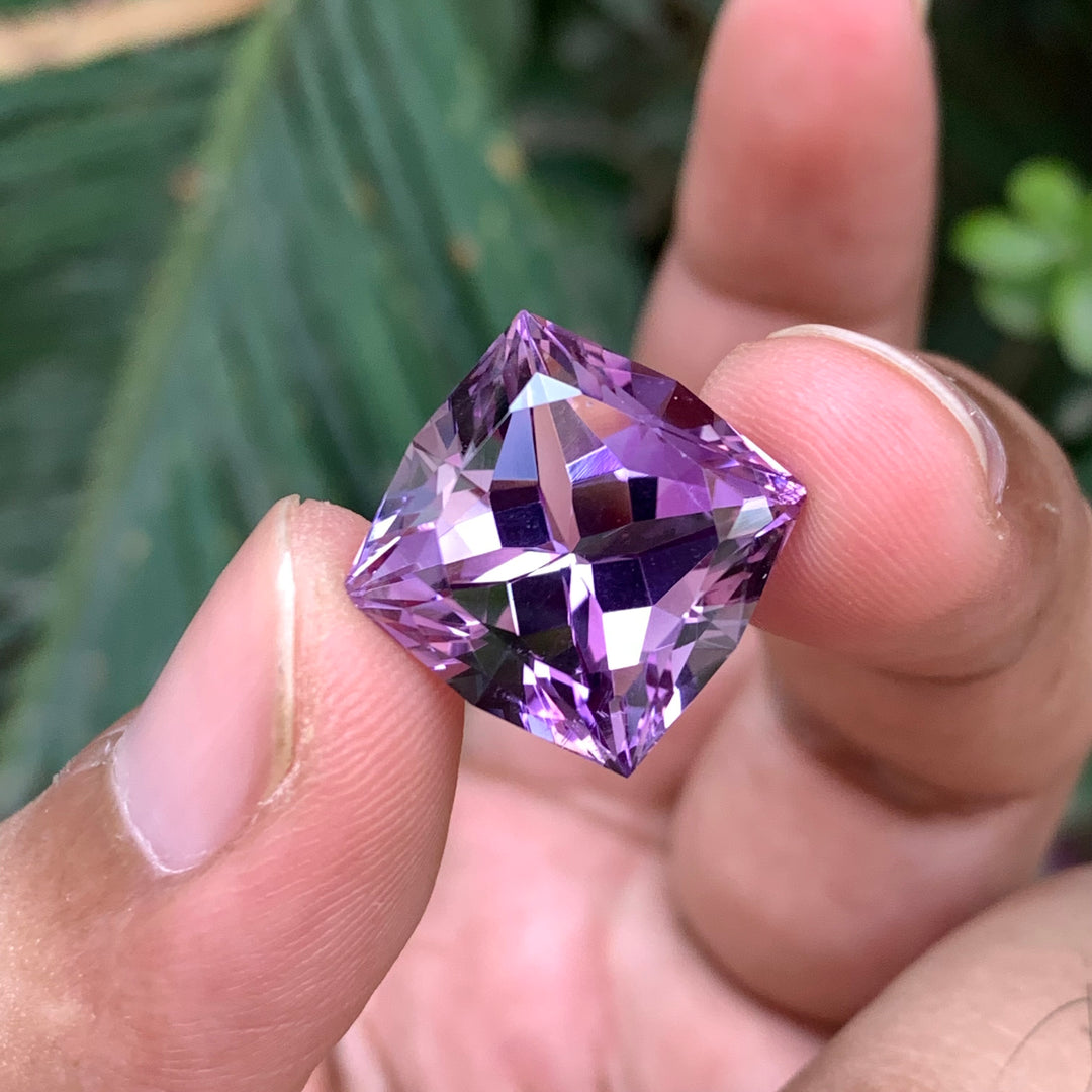 17.25 Carats Loose Fancy Cut Amethyst