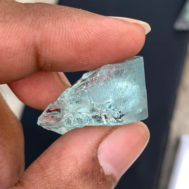 9 Grams Facet Rough Aquamarine