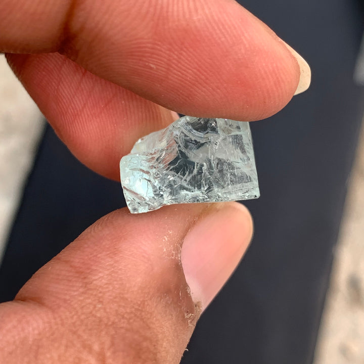 3.52 Grams Facet Rough Aquamarine