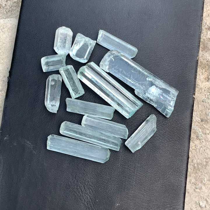 42.90 Grams Facet Rough Aquamarine