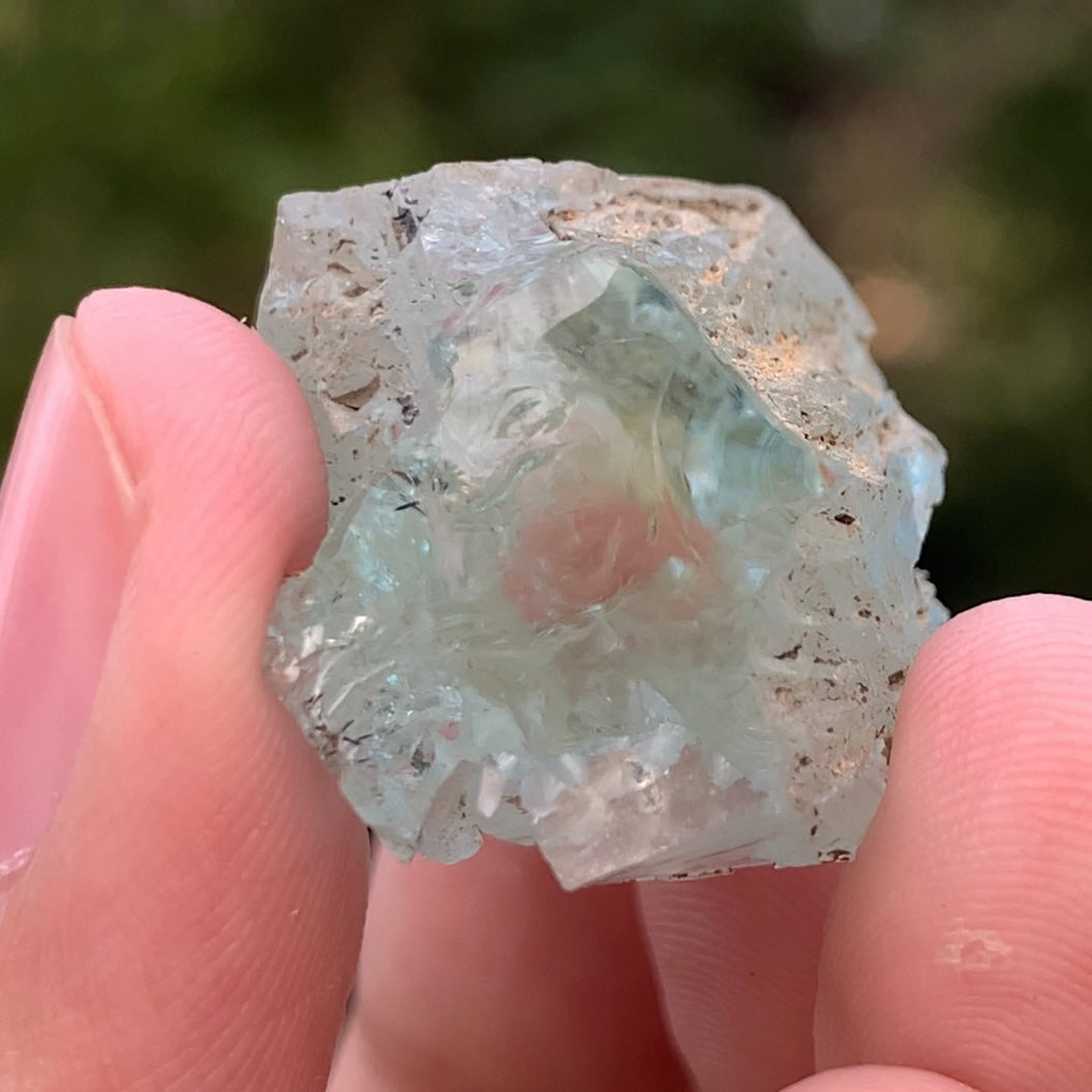 17.21 Grams Facet Rough Aquamarine