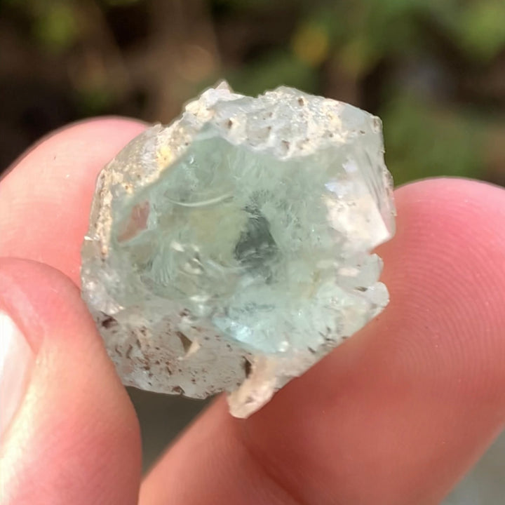 17.21 Grams Facet Rough Aquamarine