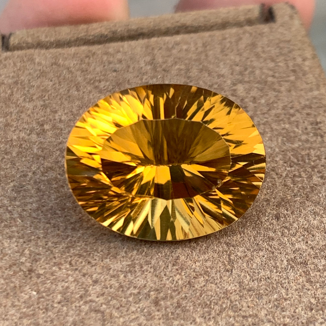 Fancy Cut Citrine Loose Stone 18.65 Carats